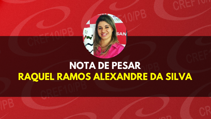 Nota de Pesar - Raquel Ramos Alexandre da Silva