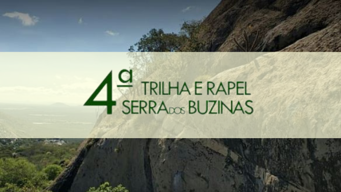CREF10 apoia 4ª edição da “Trilha e Rapel - Serra dos Buzinas”